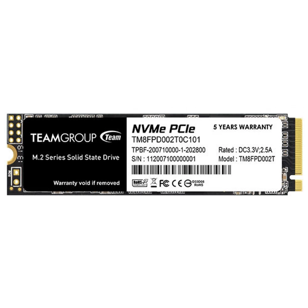 TeamGroup MP33 Pro 2TB M.2 NVMe PCIe SSD