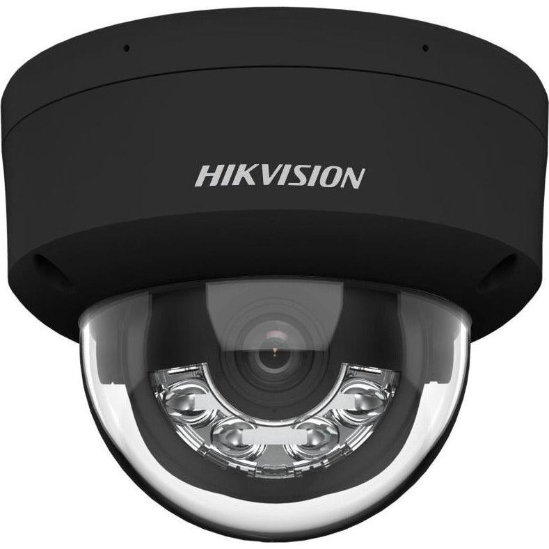 Hikvision DS-2CD2147G2H-LISU(2.8mm)/eF/BLACK 4 MP Smart Hybrid Light with ColorVu Fixed Dome Network Camera (DS-2CD2147G2H-LISU(2.8mm)/eF/BLACK)