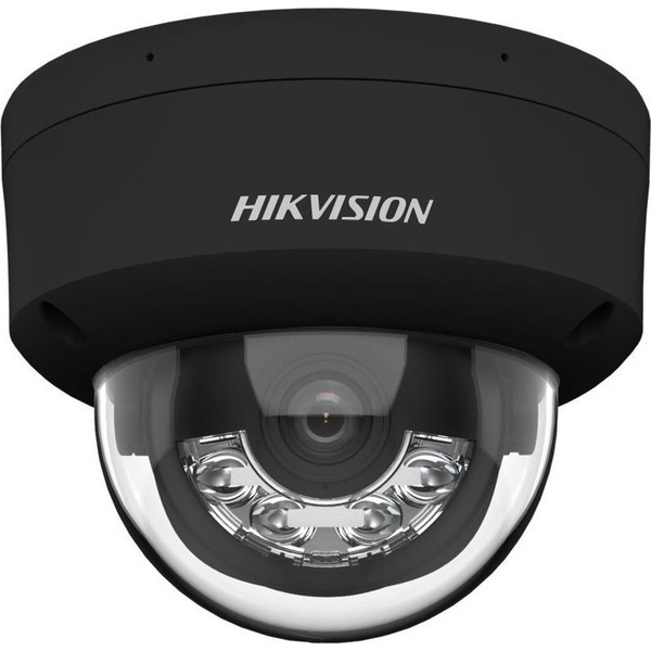 Hikvision DS-2CD2147G2H-LISU(2.8mm)/eF/BLACK 4 MP Smart Hybrid Light with ColorVu Fixed Dome Network Camera