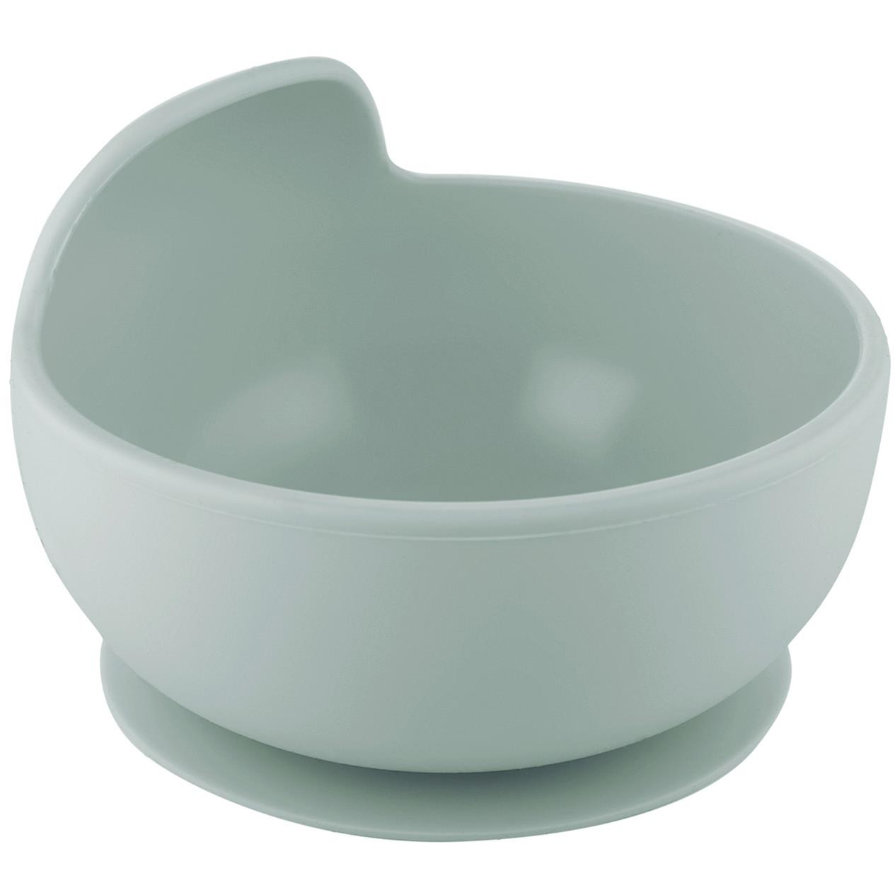 Canpol babies szilikon, tapadókorongos tányér - 330ml, zöld (5901691879423)