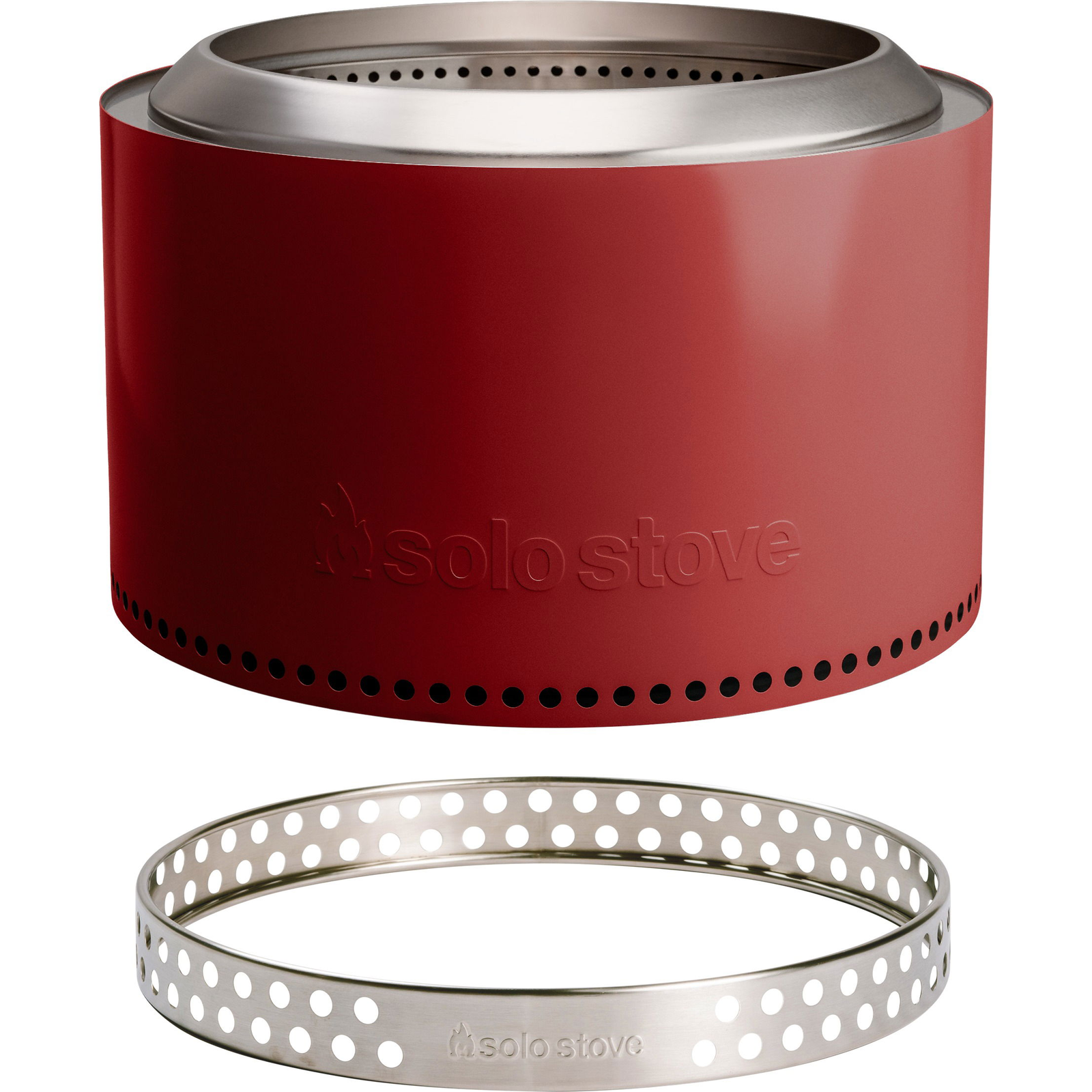 Solo Stove Yukon tűzhely + Stand 2.0, piros (SSYUK-SD-27-2.0-MULBERRY)