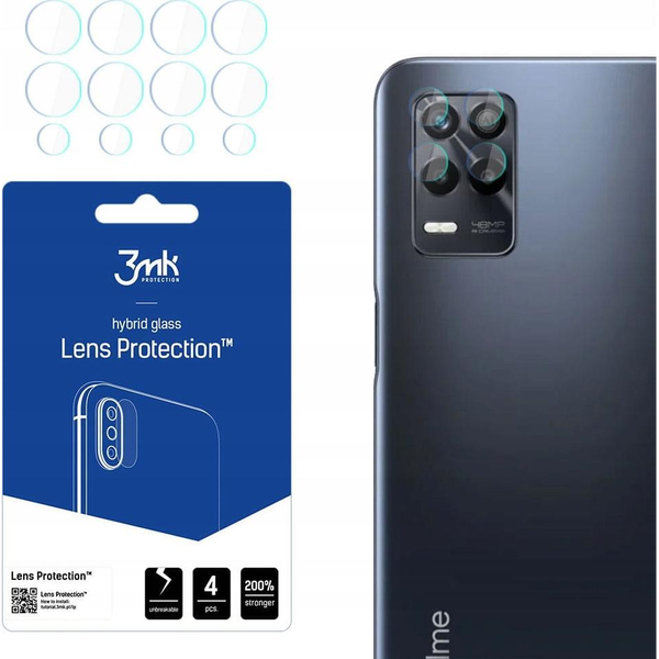 Hybridní Sklo 3MK pro realme 9 5G, 4 ks