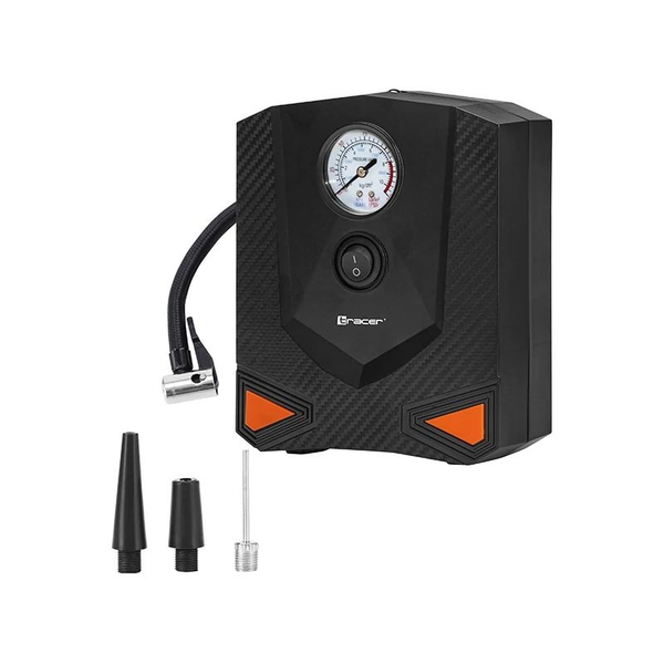 Tracer RES-03ML Hordozható légkompresszor 12V DC 120W - Fekete