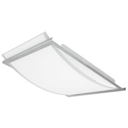 Ledvance Lunive Arc üvegbúrás mennyezeti led lámpa 19W/4000K/1200lm/IP20/393x300mm szürke (4058075228337) (LEDVANCE4058075228337)