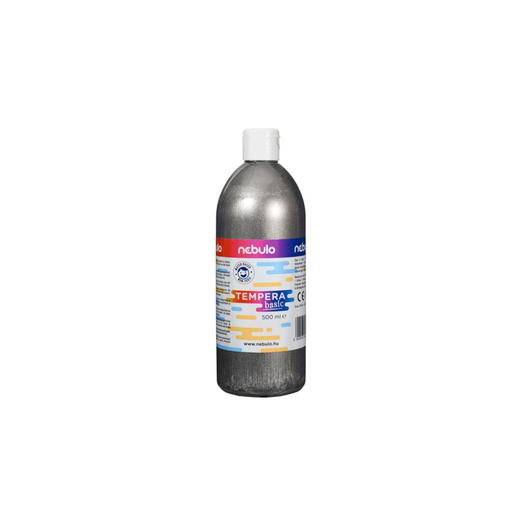 Nebulo folyékony állagú temperafesték 500ml ezüstszínű (NTF-500-EZ) (NTF-500-EZ)