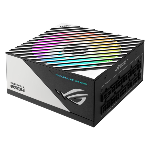 ASUS ROG Loki SFX-L 850W Platinum enhed til strømforsyning 24-pin ATX Sort, Sølv
