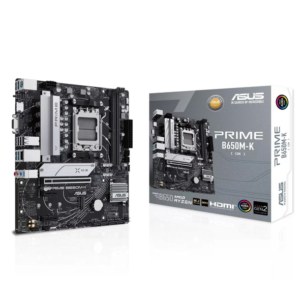 ASUS PRIME B650M-K AMD B650 Zásuvka AM5 Micro ATX