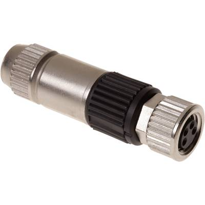 HARTING 21021512405 Érzékelő-/működtető összekötő, konfekcionálatlan M8 Alj, egyenes Pólusszám: 4 1 db darab (21021512405)