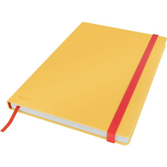Leitz COSY Soft touch B5 meleg sárga kockás jegyzetfüzet (nok0522187)