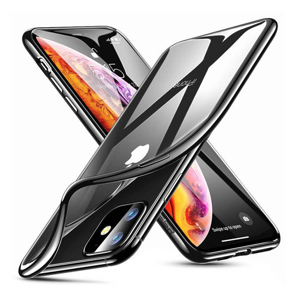 Силиконов протектор за телефон ESR ESSENTIAL CROWN (средна устойчивост на удар) ЧЕРЕН [Apple iPhone 11 Pro Max] (5996457917501)