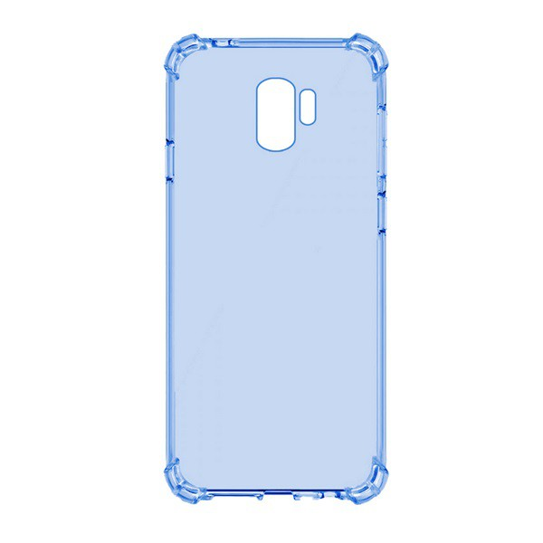 Szilikon telefonvédő (közepesen ütésálló, légpárnás sarok) KÉK [Samsung Galaxy S9 (SM-G960)] (5996457778904)