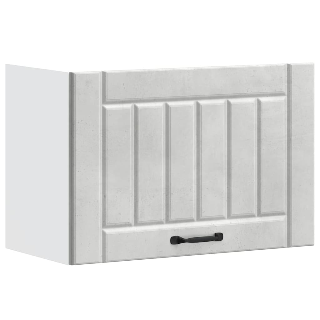 konyhai fali szekrény Lucca betonszürke szerelt fa (853841)