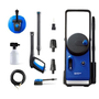 Водоструйка Nilfisk, включени аксесоари, син / черен цвят