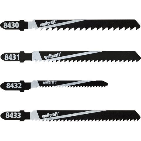Wolfcraft Szúrófűrészlap készlet, T-befogás, 10 db (WF8430000)