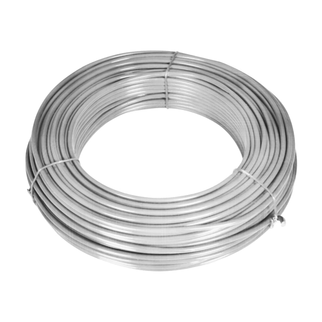 horganyzott acél drótkerítés horgony tüskékkel 25 x 1,25 m (141508)