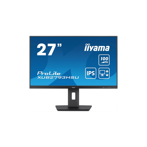 Monitor IPS Full HD Iiyama ProLite XUB2793HSU-B7 de 27" 100 Hz - Negru