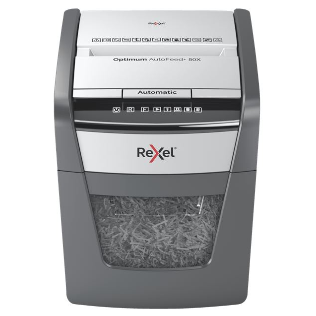 Rexel Optimum AutoFeed+ 50X Automata Konfetti Iratmegsemmisítő (2020050XEU)