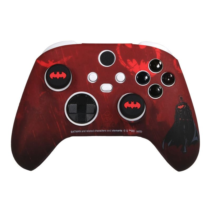 FR-TEC Batman Xbox Series/One kontroller gumiborítás és analóg kupak (BATXBCK) (BATXBCK)