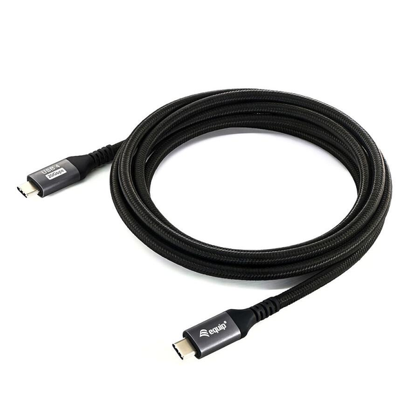 Equip 128382 cabo USB USB4 Gen 2x2 2 m USB C Preto