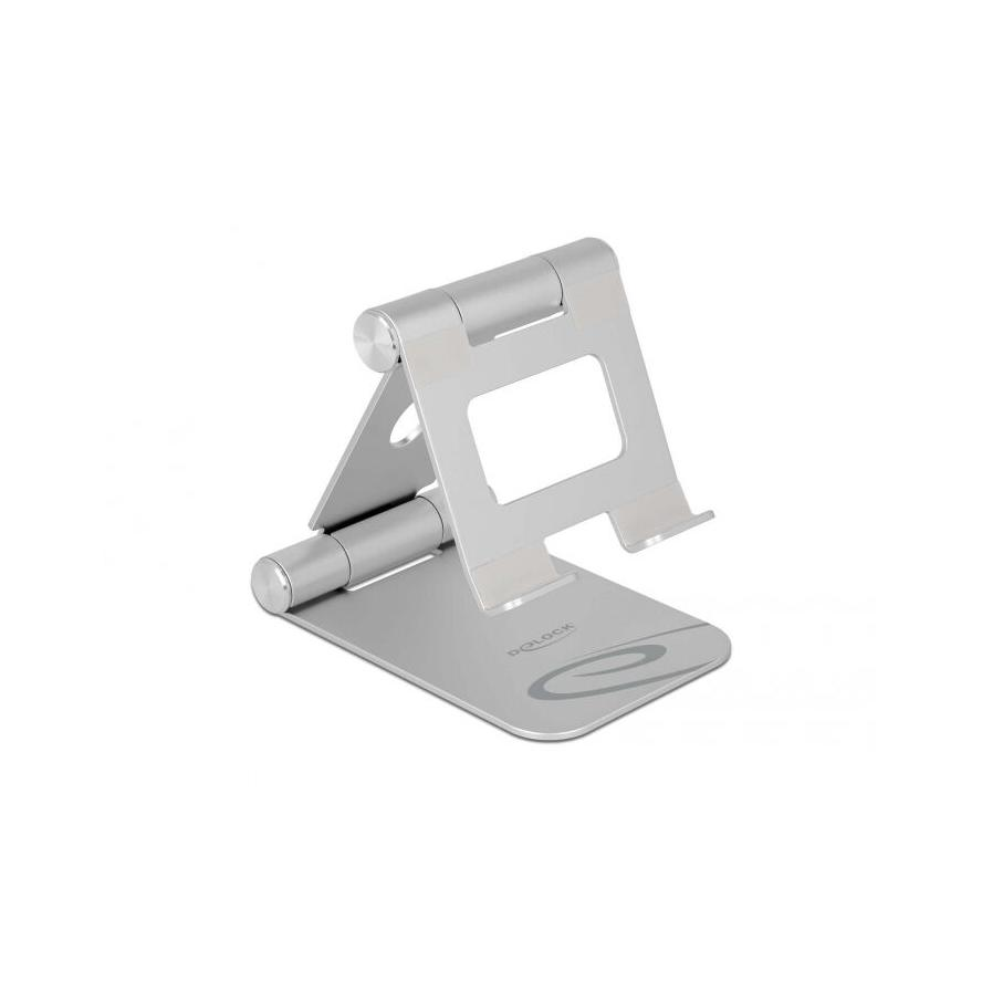 Delock Állítható alumínium tablet állvány és tartó (18433)