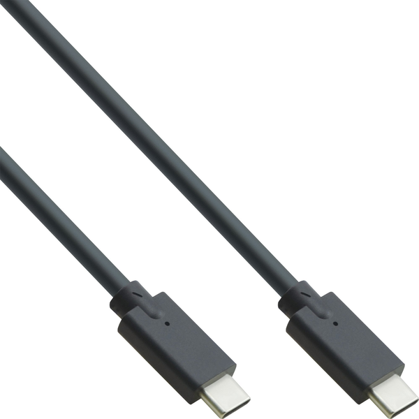 InLine 35704A USB кабел USB 3.2 Gen 2 (3.1 Gen 2) 1,5 м USB C Черен