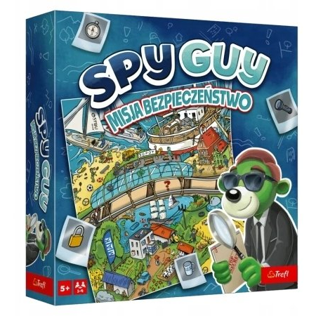 Trefl GRA Spy Guy Biztonsági Misszió társasjáték