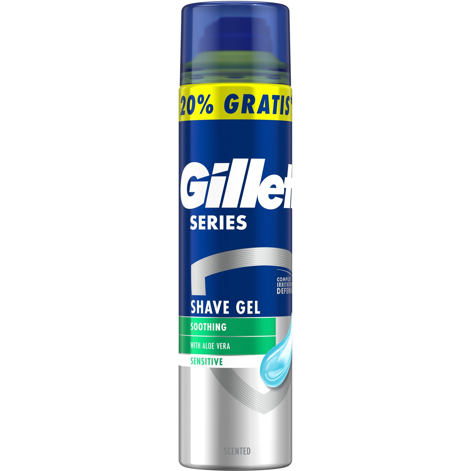 Gillette Series nyugtató borotvagél Aloe Verával 240ml (7702018982011) (7702018982011)