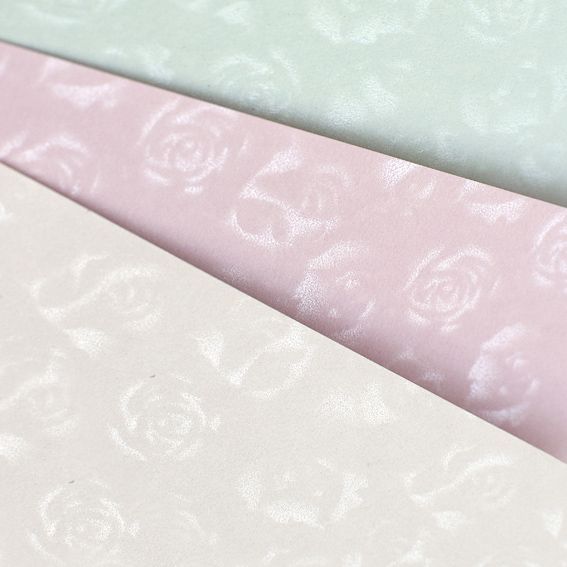 Prémium Meghívó Papír A/4 220 gramm 20 Ív Small Roses Rózsaszín Lézer És Tintasugaras (ARGO0607)