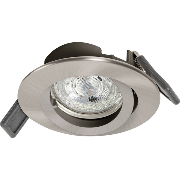 Osram Spotlight Recess Set Incl.  LED 4.3W GU10 Brushed Nickel LED-es mennyezeti lámpa GU10 4.30 W Nikkel (matt) (4099854444548)