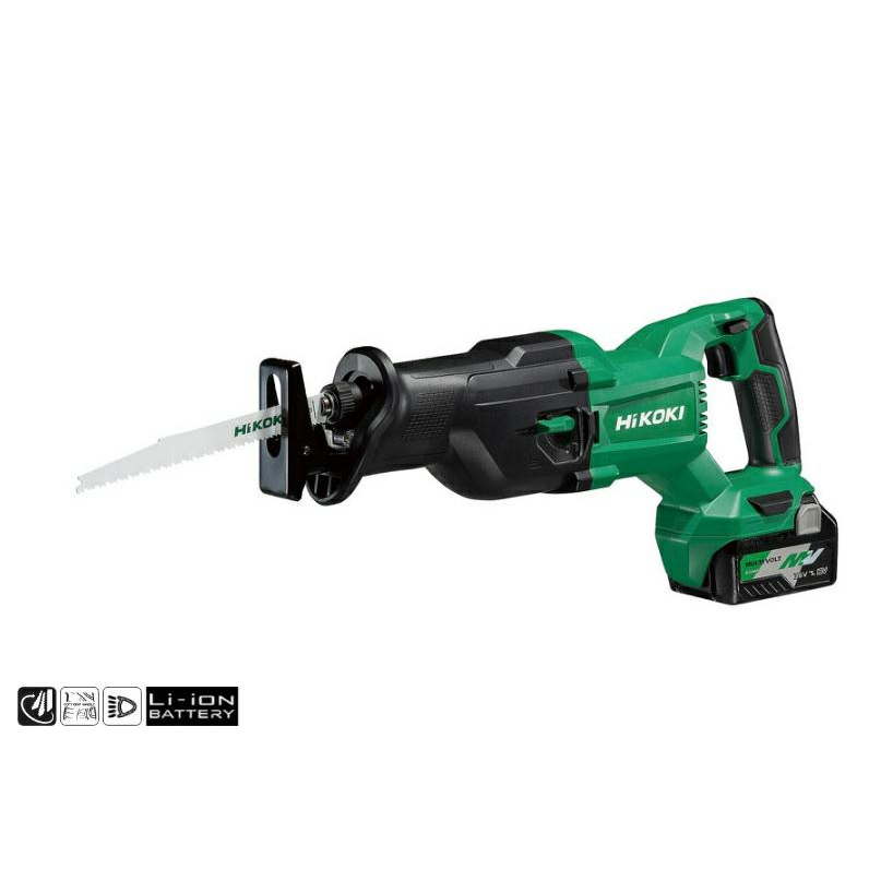 Hikoki akkus orrfűrész CR18DB-BASIC alapgép (CR18DBW4Z)