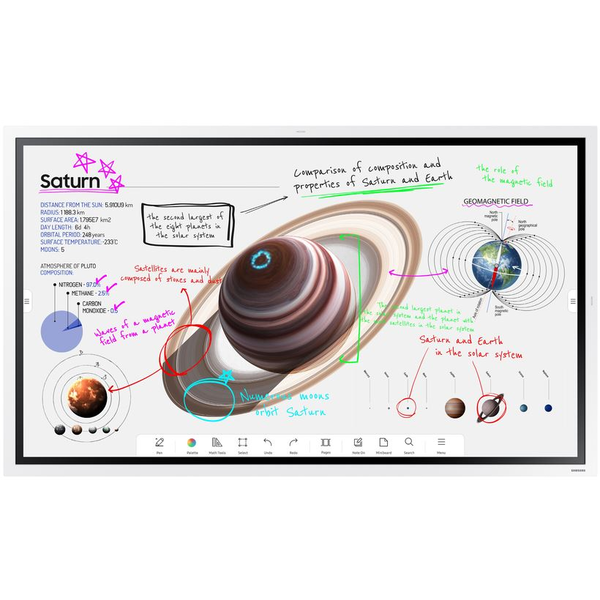 Samsung WM65B 165,1 cm (65") VA Wi-Fi 500 cd/m² 4K Ultra HD Érintőképernyő 16/7