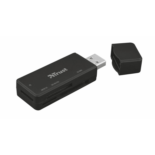 Trust NANGA kortlæser USB 3.2 Gen 1 (3.1 Gen 1) Type-A Sort