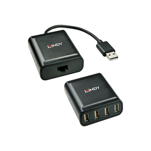 Lindy 42679 interface hub USB 2.0 Sort