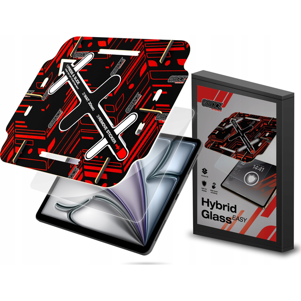  GrizzGlass Szkło hybrydowe GrizzGlass HybridGlass Easy do Apple iPad Air 6th 13"