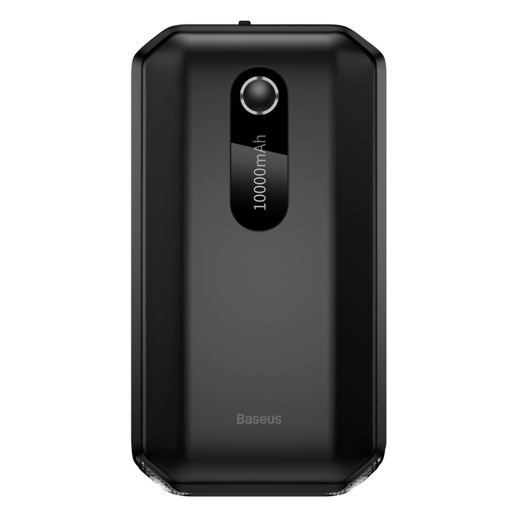 Baseus Super Energy Car Jump Starter Powerbank, Indító, 10000mAh, 1000A, USB, fekete (CGNL020101) (CGNL020101)