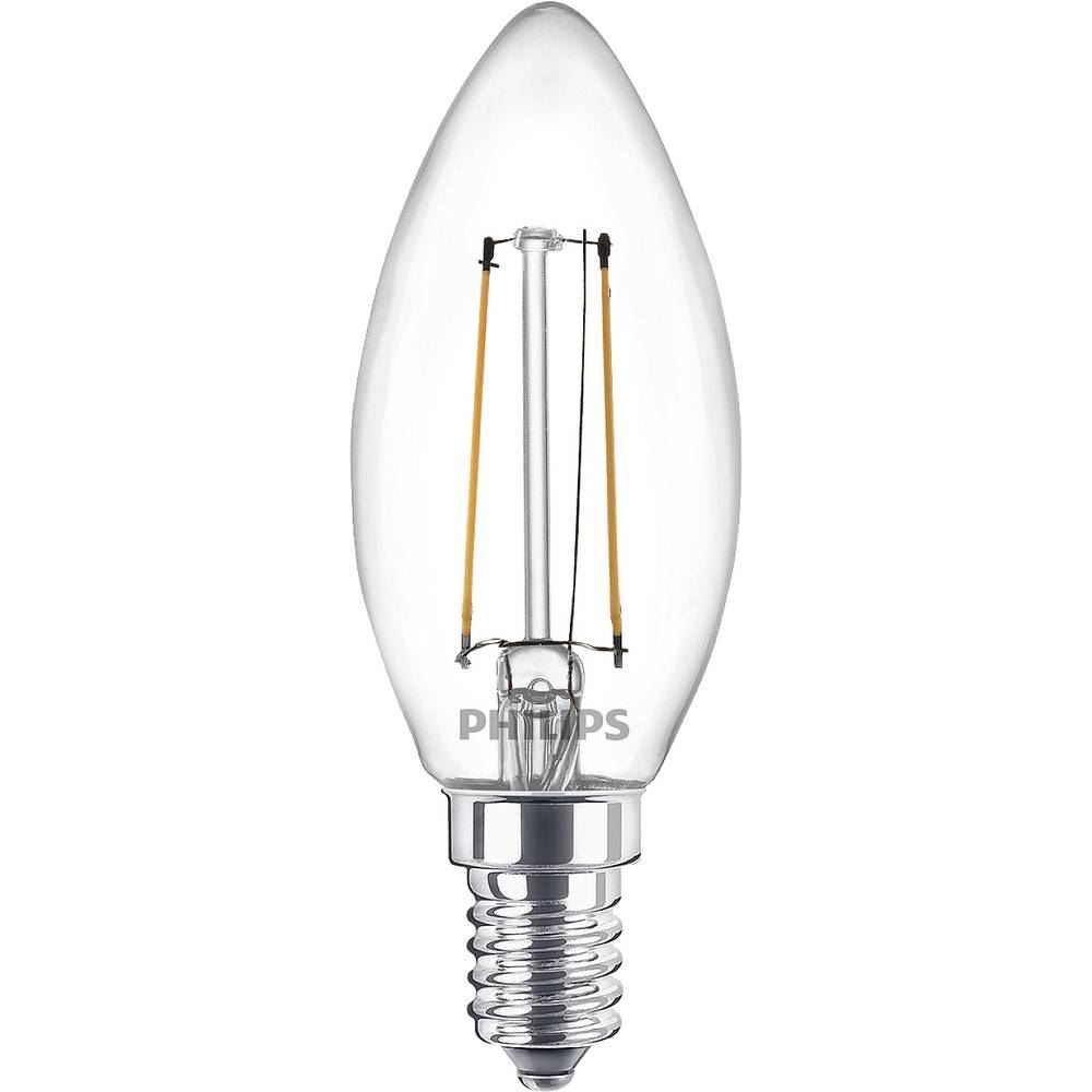 Philips E14 2W LED fényforrás meleg fehér (78205400) (philips78205400)
