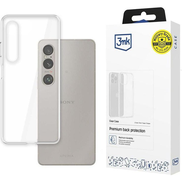 Průhledný Zadní Kryt 3M pro Sony XPERIA 1 VI