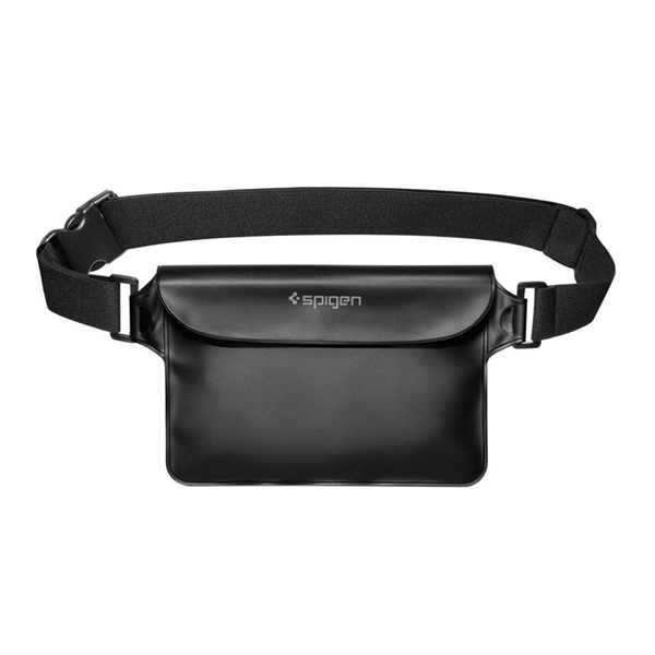 Spigen A620 Univerzális Vízálló Tok - Fekete (AMP04532)