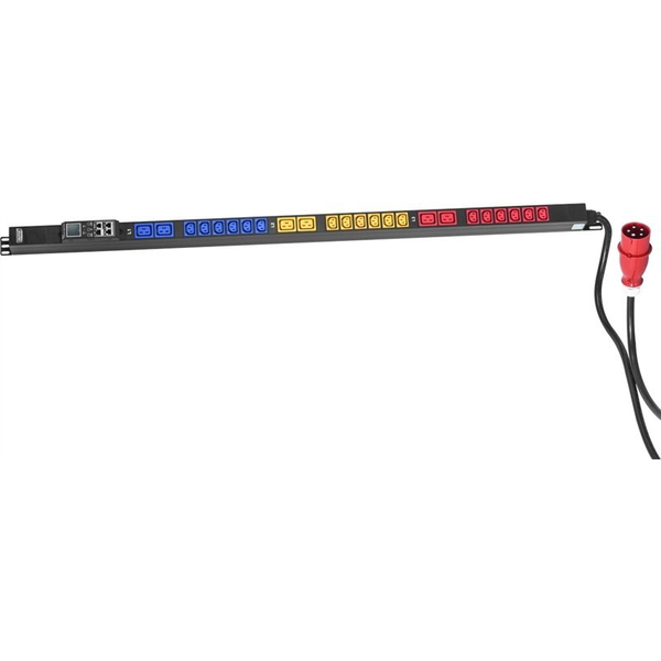 Smart Pdu 0u Power Strip, Iec 60309 Plug 32a/400v, Sockets 18xc13 10a/250v, 6xc19 16a/250v,32a