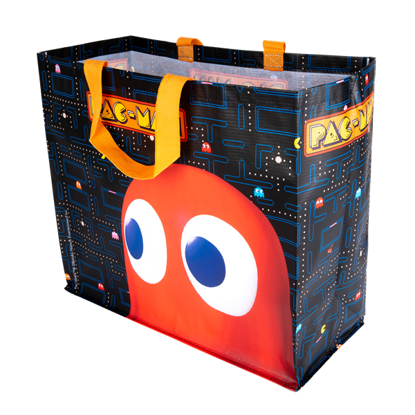 Konix KX PACMAN SHOPPING BAG MAZE Sort Mulepose