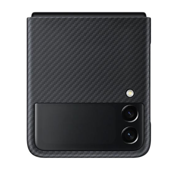 Samsung Galaxy Z Flip3 Aramid tok fekete (EF-XF711SBEGWW) (EF-XF711SBEGWW)