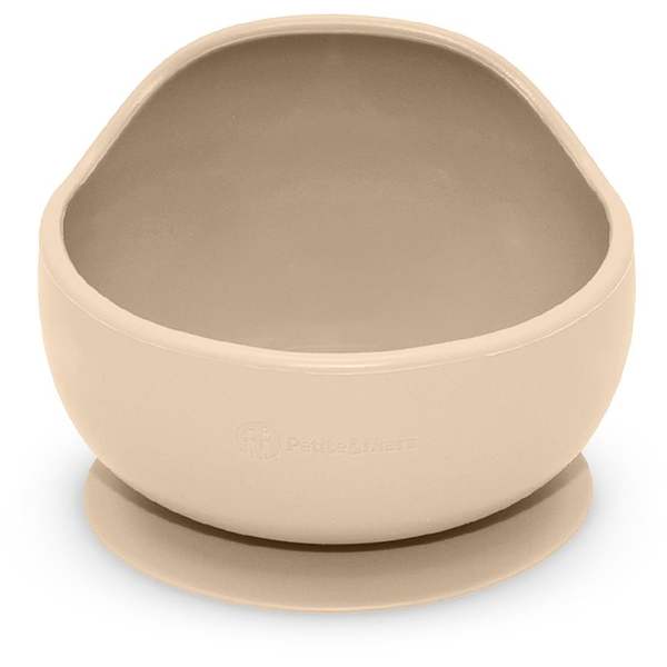 Cuenco De Silicona Con Ventosa Petite&mars Take&match Desert Sand