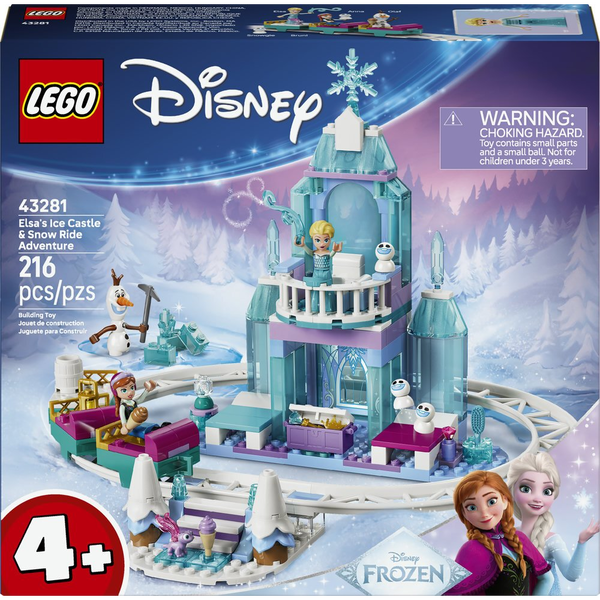 LEGO DISNEY FROZEN ELSE'S ICE CASTLE SLED ADVENTURE 43281