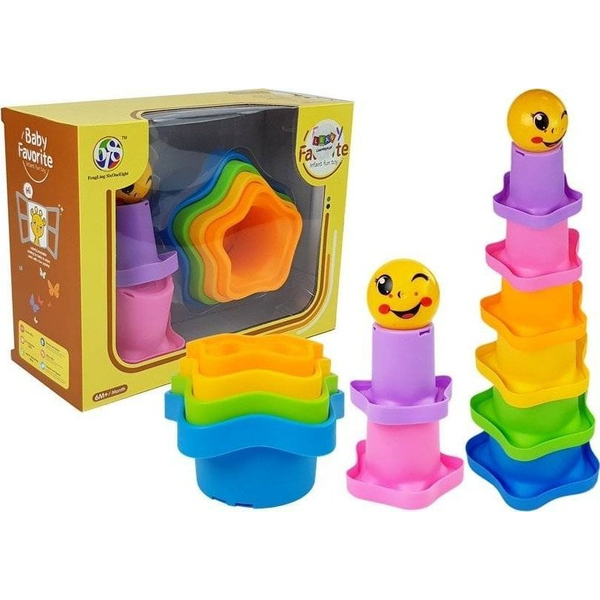 Piramis Csészék Babáknak Csillagok 7167