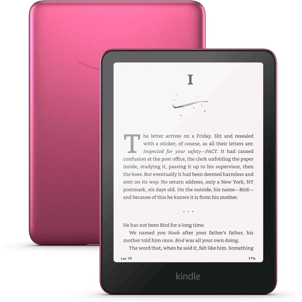 Amazon Kindle Paperwhite Signature Edition (2024) e-book olvasó 32GB rózsaszín (reklámmentes verzió) (Kindle PW SE 2024 32GB RASPB noads)