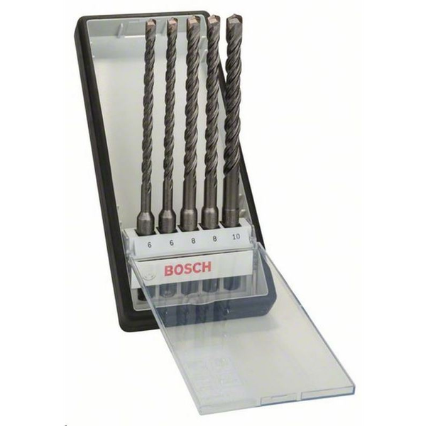 Bosch 2607019928 5 részes Robust Line SDS plus-5 kalapácsfúró-készlet