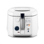 Фритюрник De'Longhi RotoFry F 28533W, 1800 W, 1.2 л, Съд за събиране на конденз, Сребрист