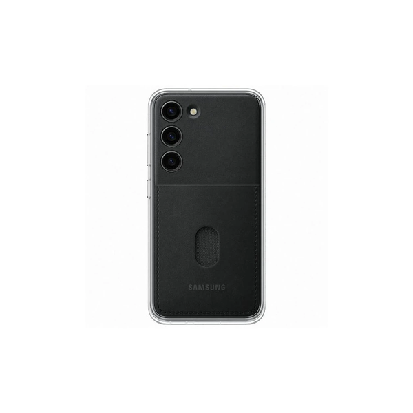 Samsung EF-MS911CB S23 S911 készülékhez Frame Cover tok fekete