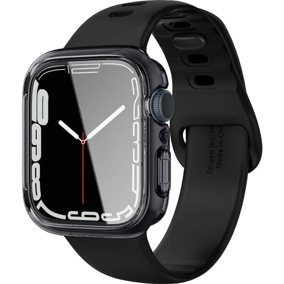Puzdro Spigen ACS04181 pre Apple Watch 7 45mm, sivé