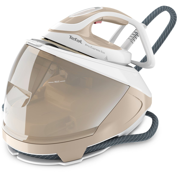 Tefal Pro Express Eco GV9E22E0 stoomstrijkijzer station 2200 W 1,8 l Durilium AirGlide Autoclean soleplate Beige, Wit